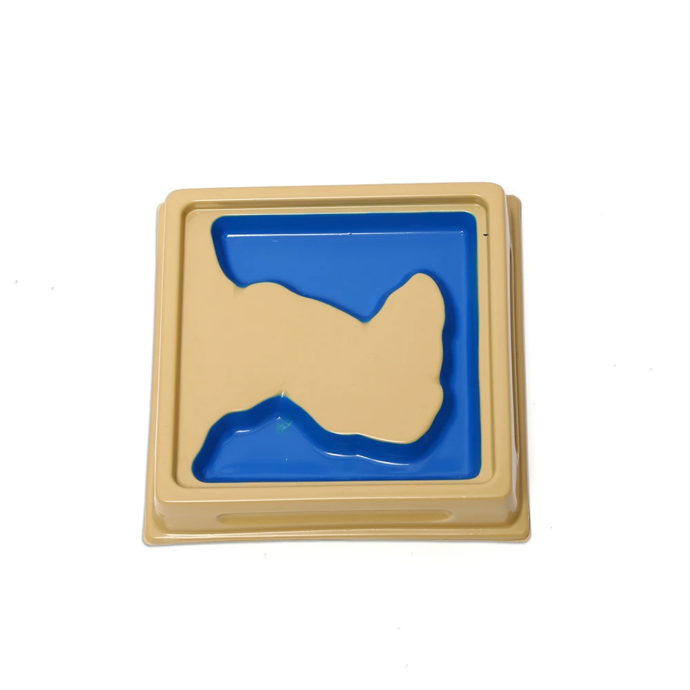 Khay đựng đất và nước Montessori cho trẻ mẫu giáo 5