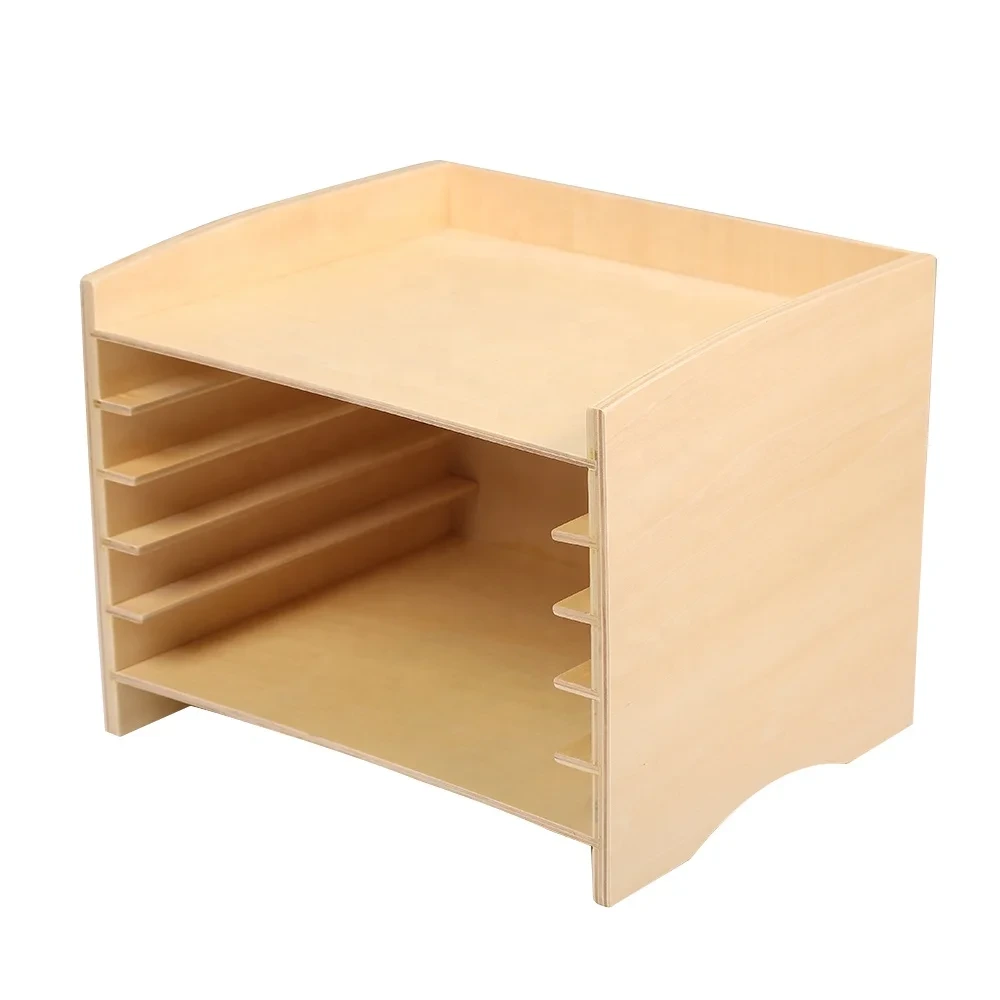 Gabinete de rompecabezas de animales de madera Montessori - Equipo educativo 1