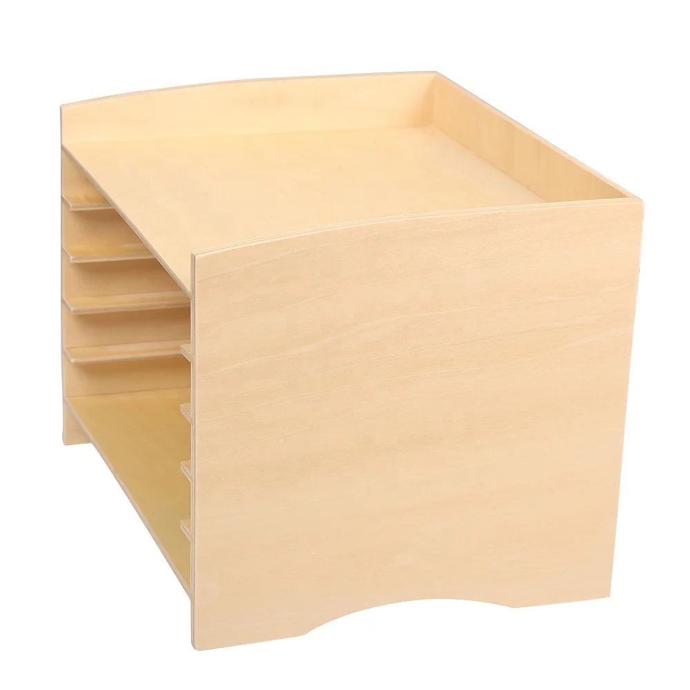 Gabinete de rompecabezas de animales de madera Montessori - Equipo educativo 5