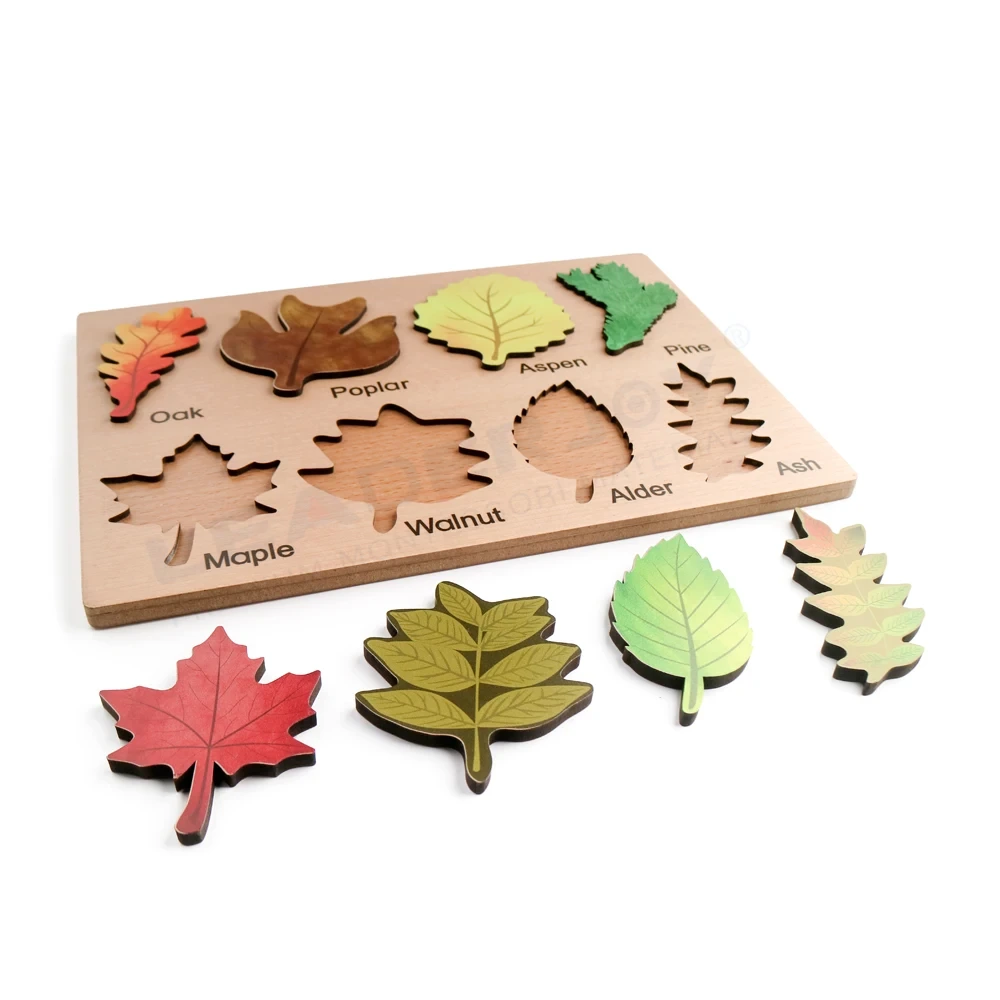 Nordic Wooden Montessori Puzzle Educational Toy 1