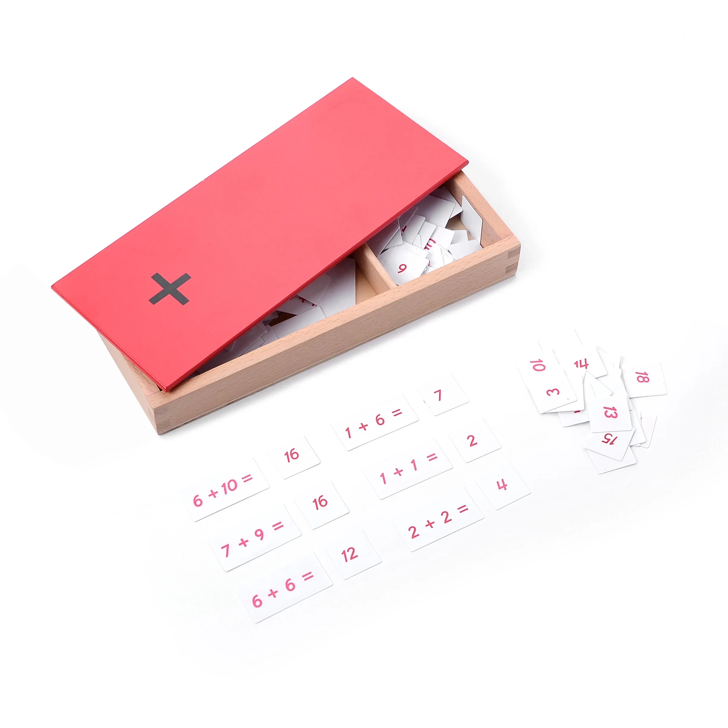 Kids Montessori Mathmatic Educational Toys For Children - Addition Equations And Sums 1