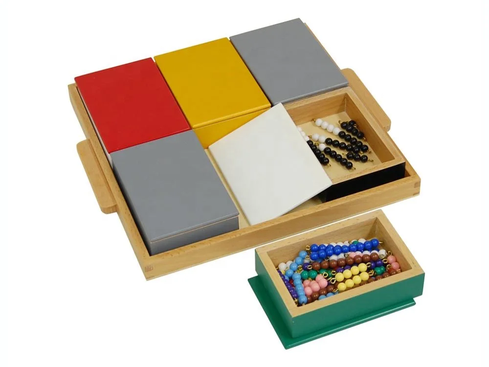 Trò chơi rắn hạt toán học Montessori dành cho trẻ em - Leader Joy China 5