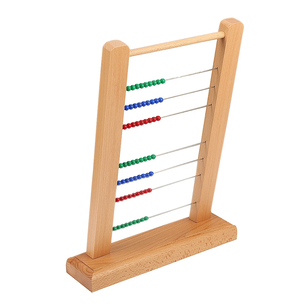 Beechwood Montessori Toán Hạt Khung Hạt Lớn 4