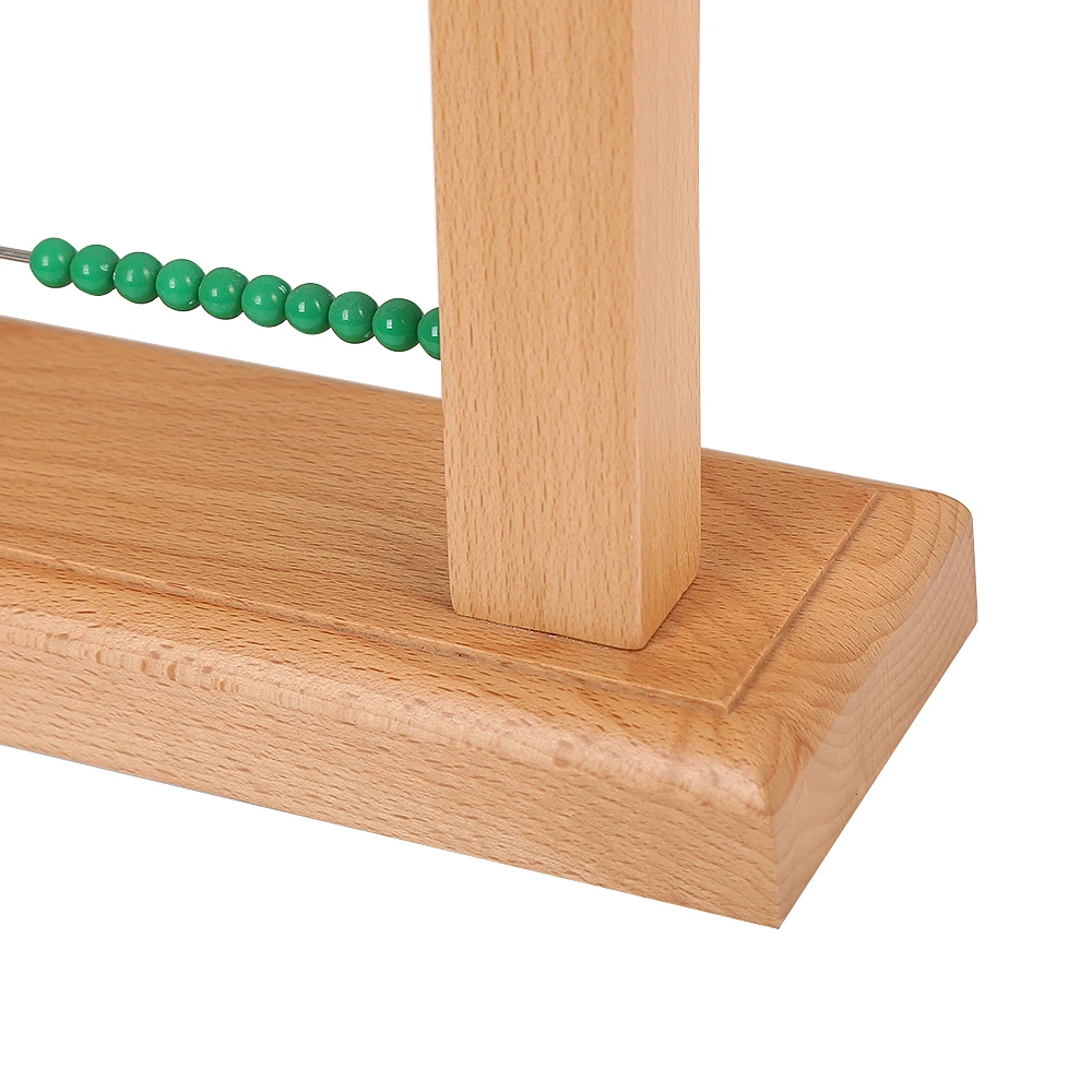 Beechwood Montessori Toán Hạt Khung Hạt Lớn 5