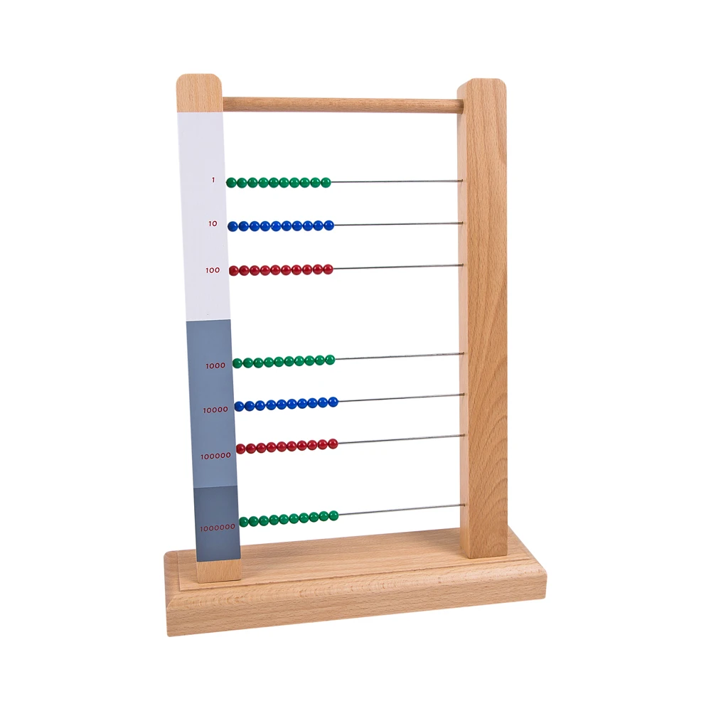 Beechwood Montessori Toán Hạt Khung Hạt Lớn 3