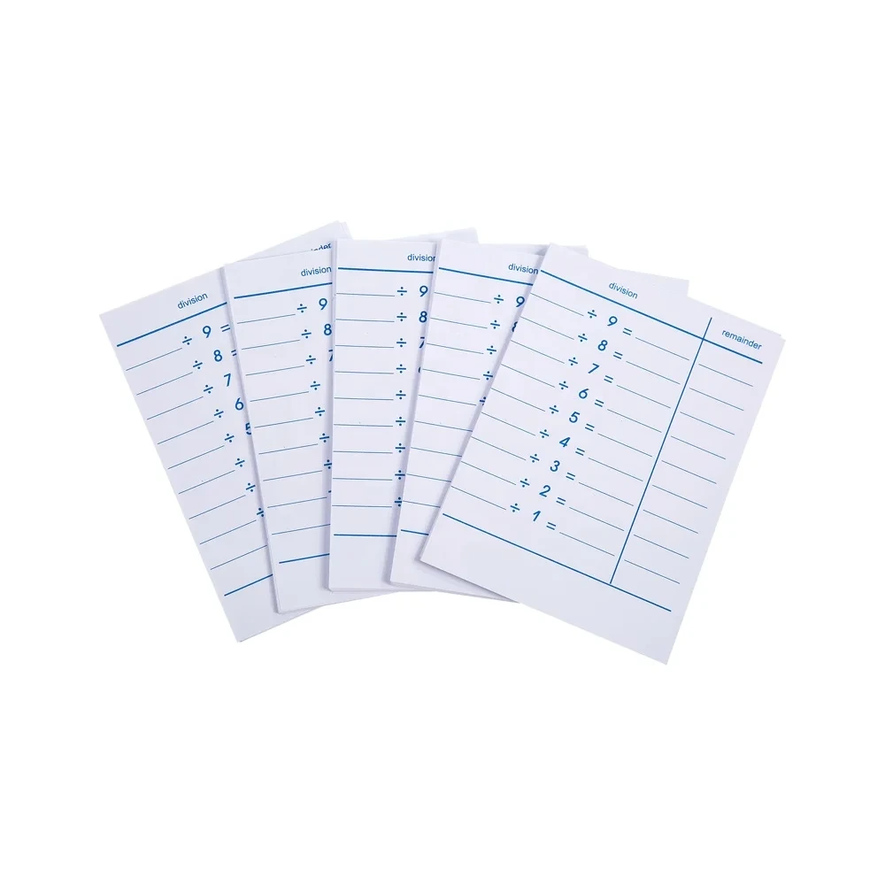 Montessori Division Tables for Kids Learning Math 1