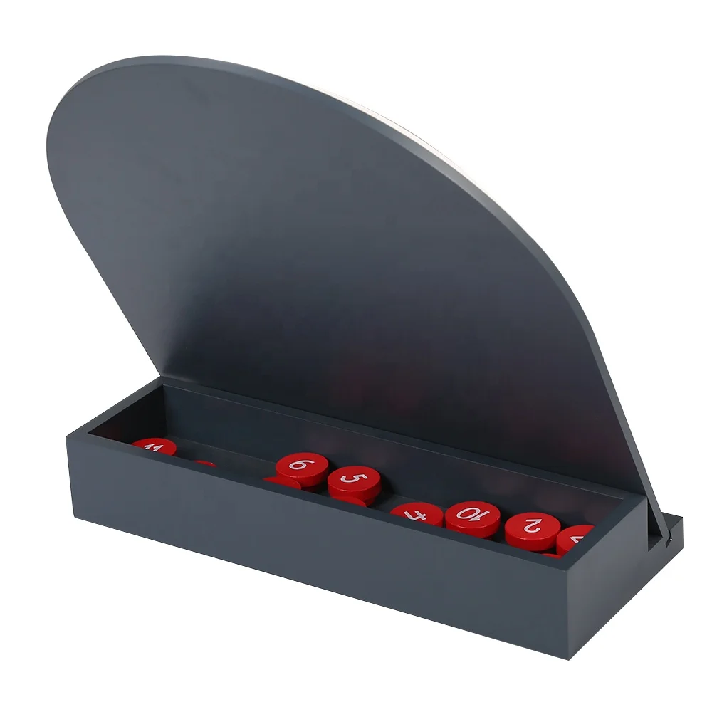 Đồ chơi đồng hồ kỹ thuật số bằng gỗ Montessori cho trẻ em - Giáo dục toán học 5