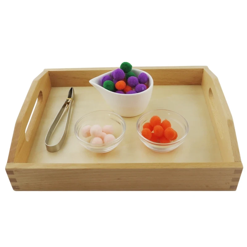 Juego de actividades de vida práctica Montessori 1 para juguetes preescolares y domésticos 1