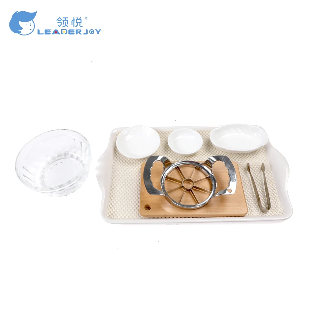 Montessori Banana Serving Activity for Kids 4