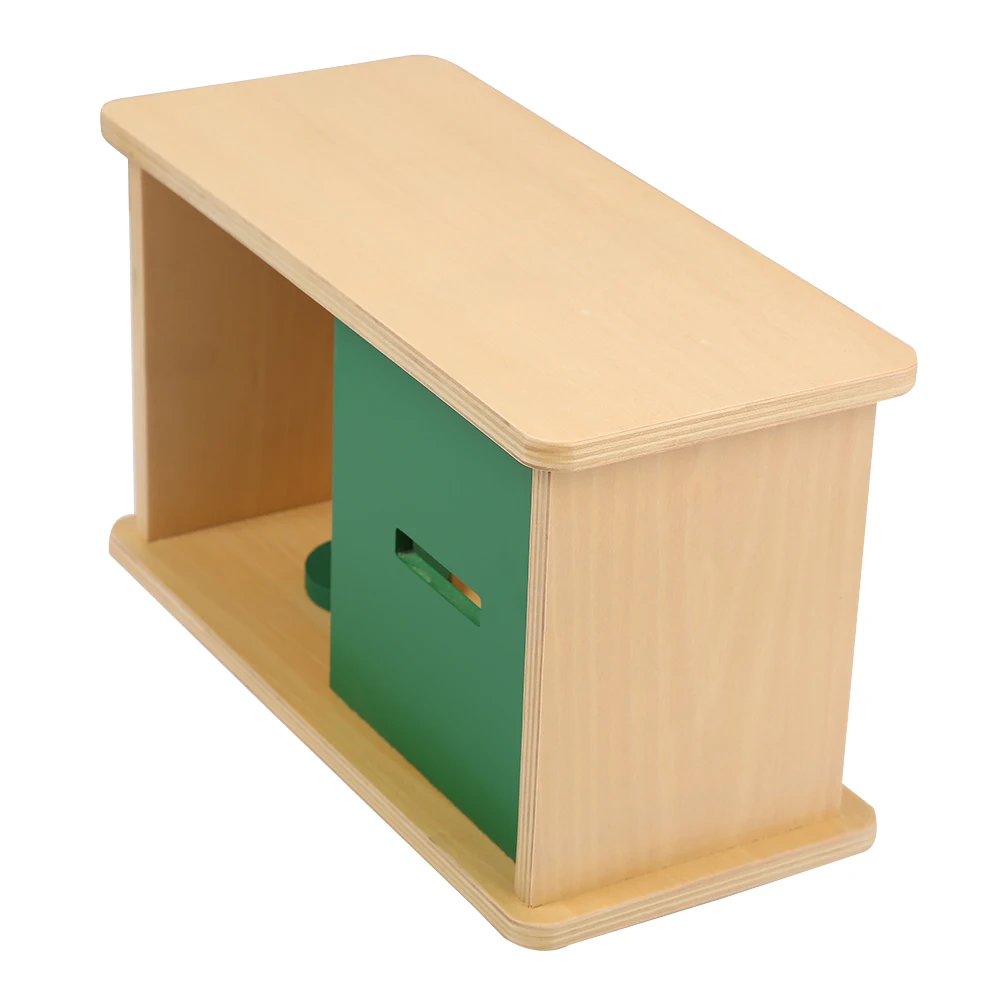 Hộp Imbucare Montessori bằng gỗ có nắp lật - Đồ chơi giáo dục cho trẻ em 6