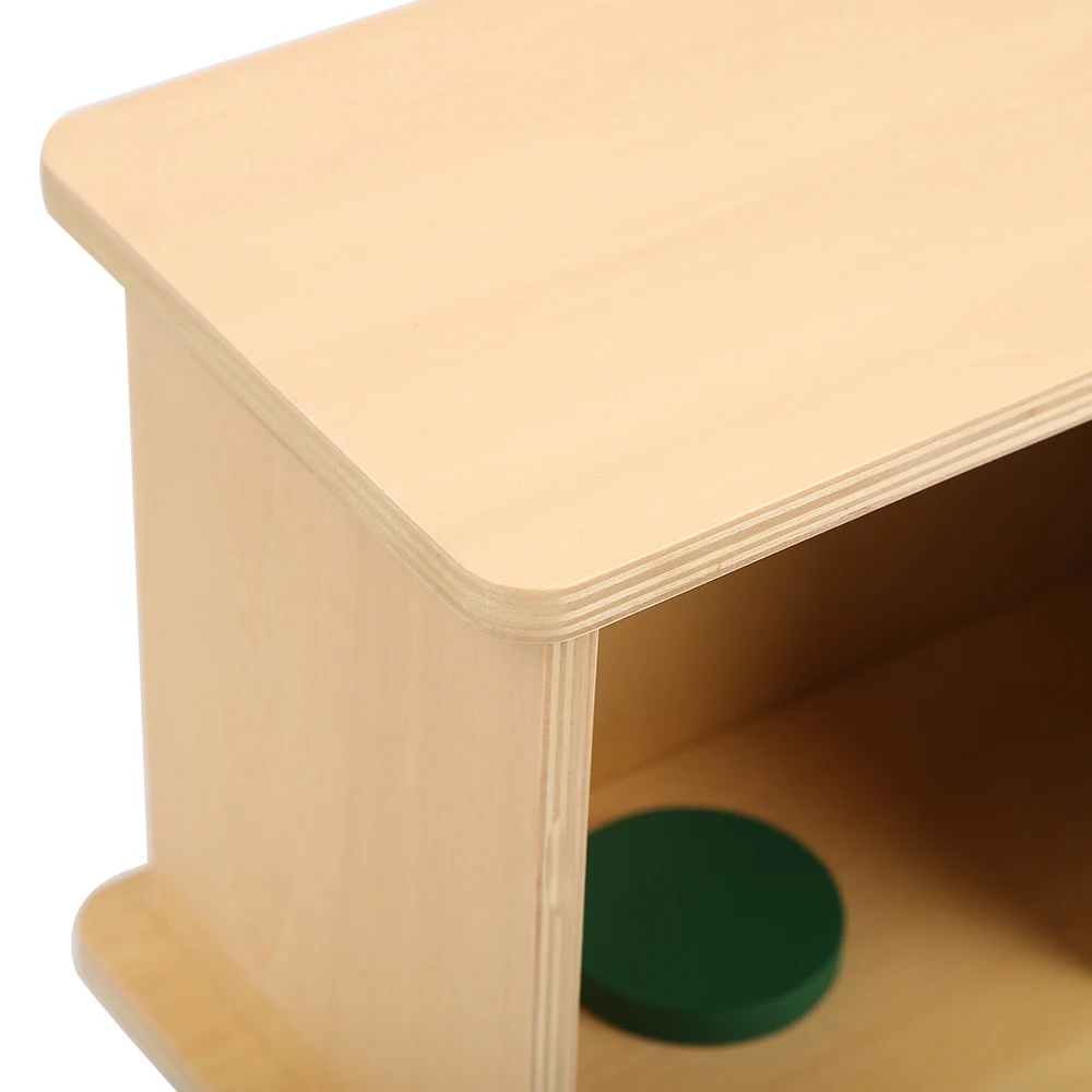 Hộp Imbucare Montessori bằng gỗ có nắp lật - Đồ chơi giáo dục cho trẻ em 5