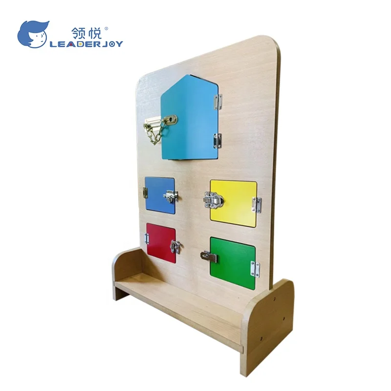 Hộp chốt chốt Montessori bằng gỗ - Đồ chơi giáo dục bán chạy cho trường mầm non 5