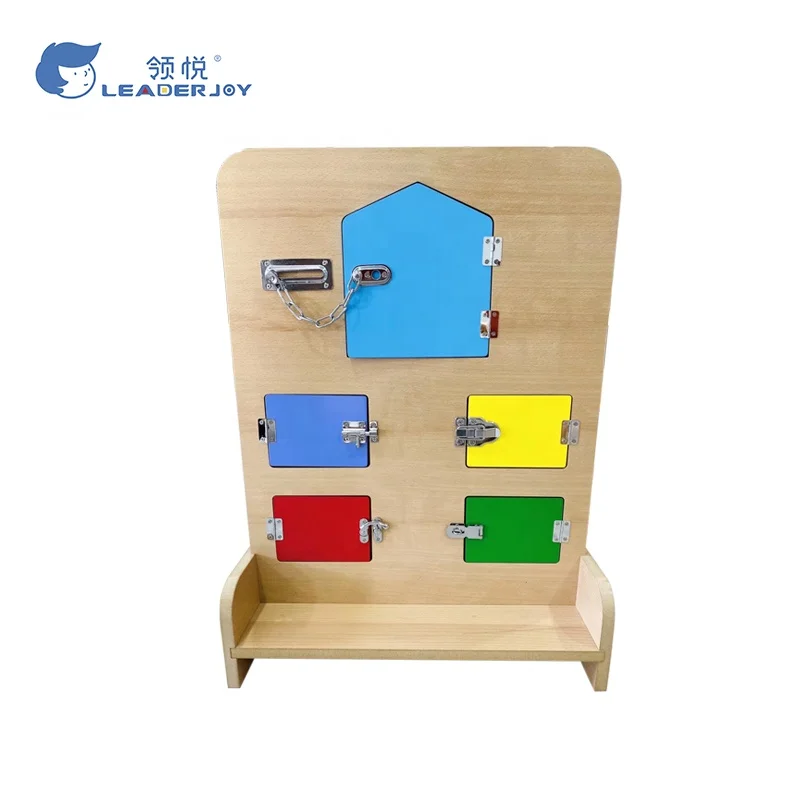 Hộp chốt chốt Montessori bằng gỗ - Đồ chơi giáo dục bán chạy cho trường mầm non 4