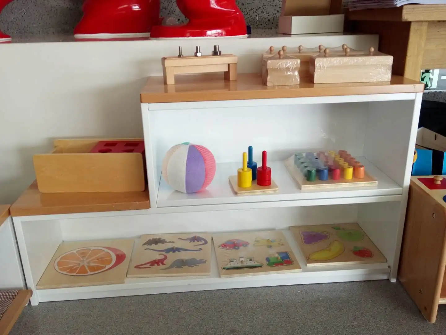Bộ đồ chơi lắp ghép đồ vật 3D Montessori cho bé - Đồ chơi giáo dục cho bé bằng gỗ 4