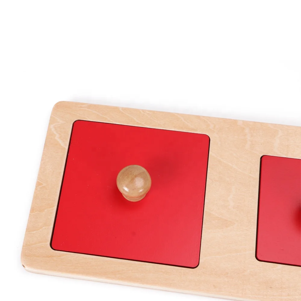 Câu đố vuông Montessori bằng gỗ giáo dục thông minh cho bé 5