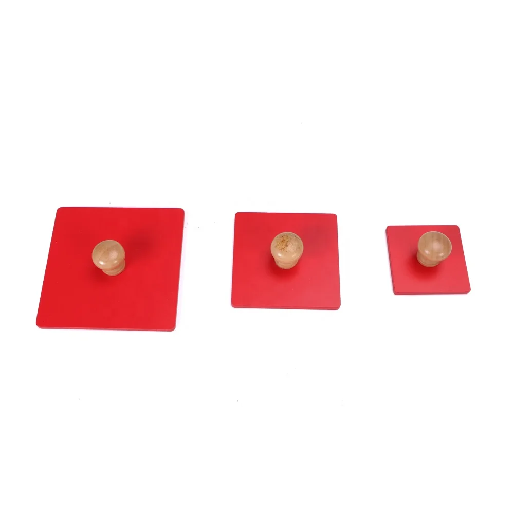 Câu đố vuông Montessori bằng gỗ giáo dục thông minh cho bé 4