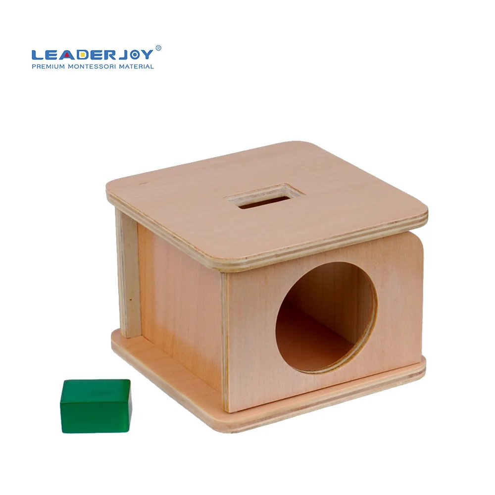 Hộp bán buôn đồ chơi giáo dục Montessori bằng gỗ Imbucare 7