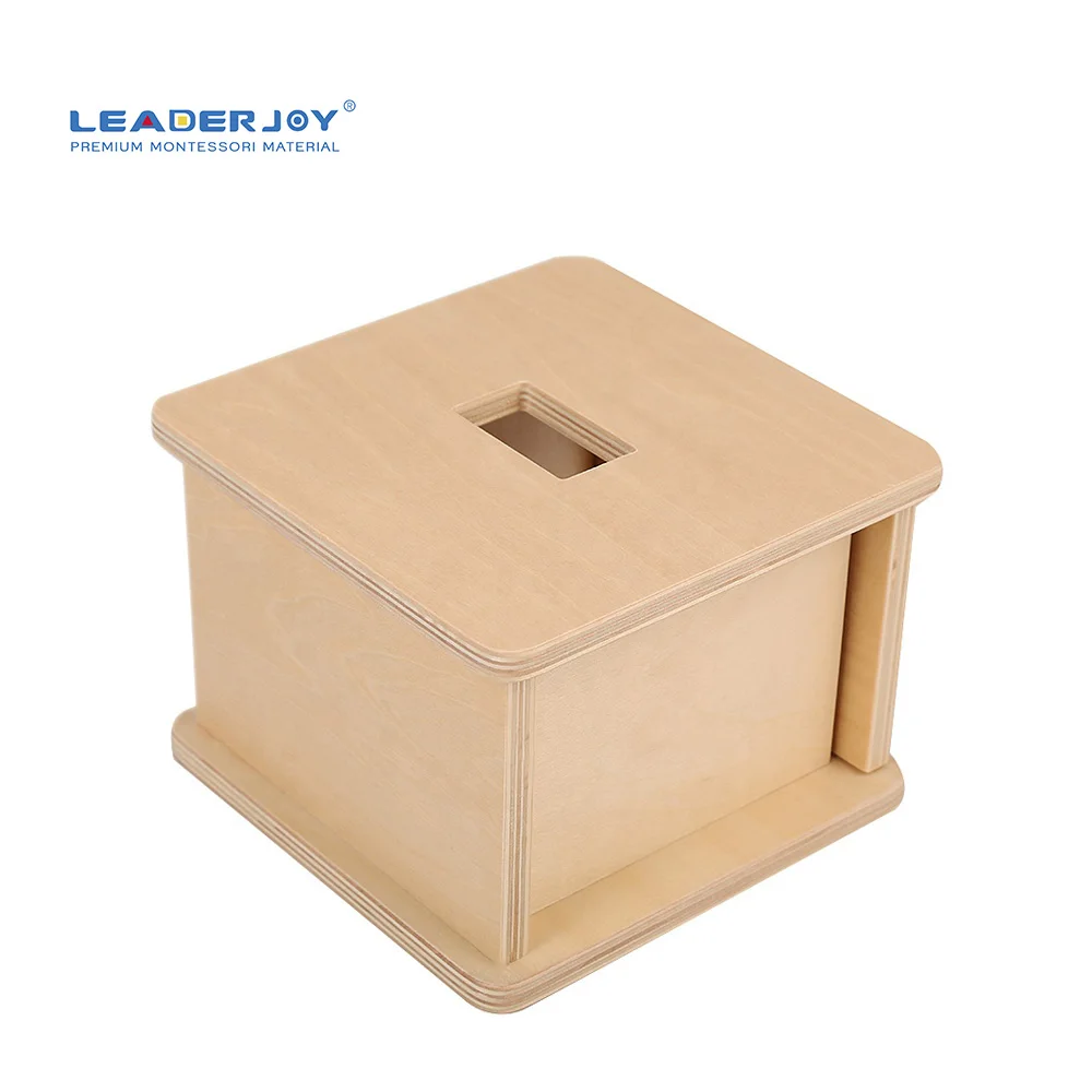 Hộp bán buôn đồ chơi giáo dục Montessori bằng gỗ Imbucare 4