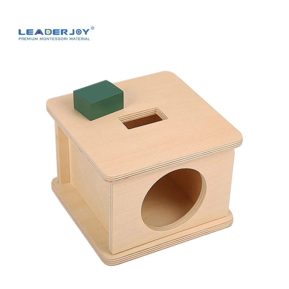 Hộp bán buôn đồ chơi giáo dục Montessori bằng gỗ Imbucare 6
