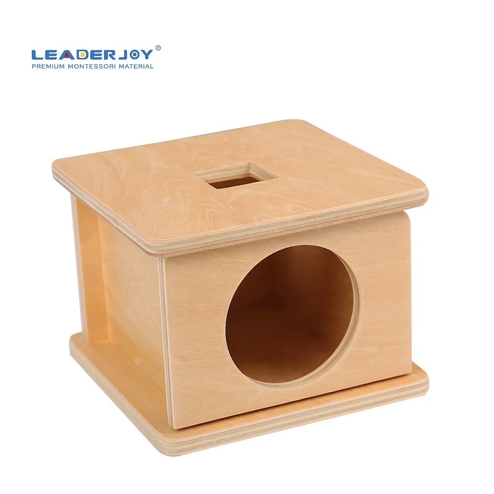 Hộp bán buôn đồ chơi giáo dục Montessori bằng gỗ Imbucare 5