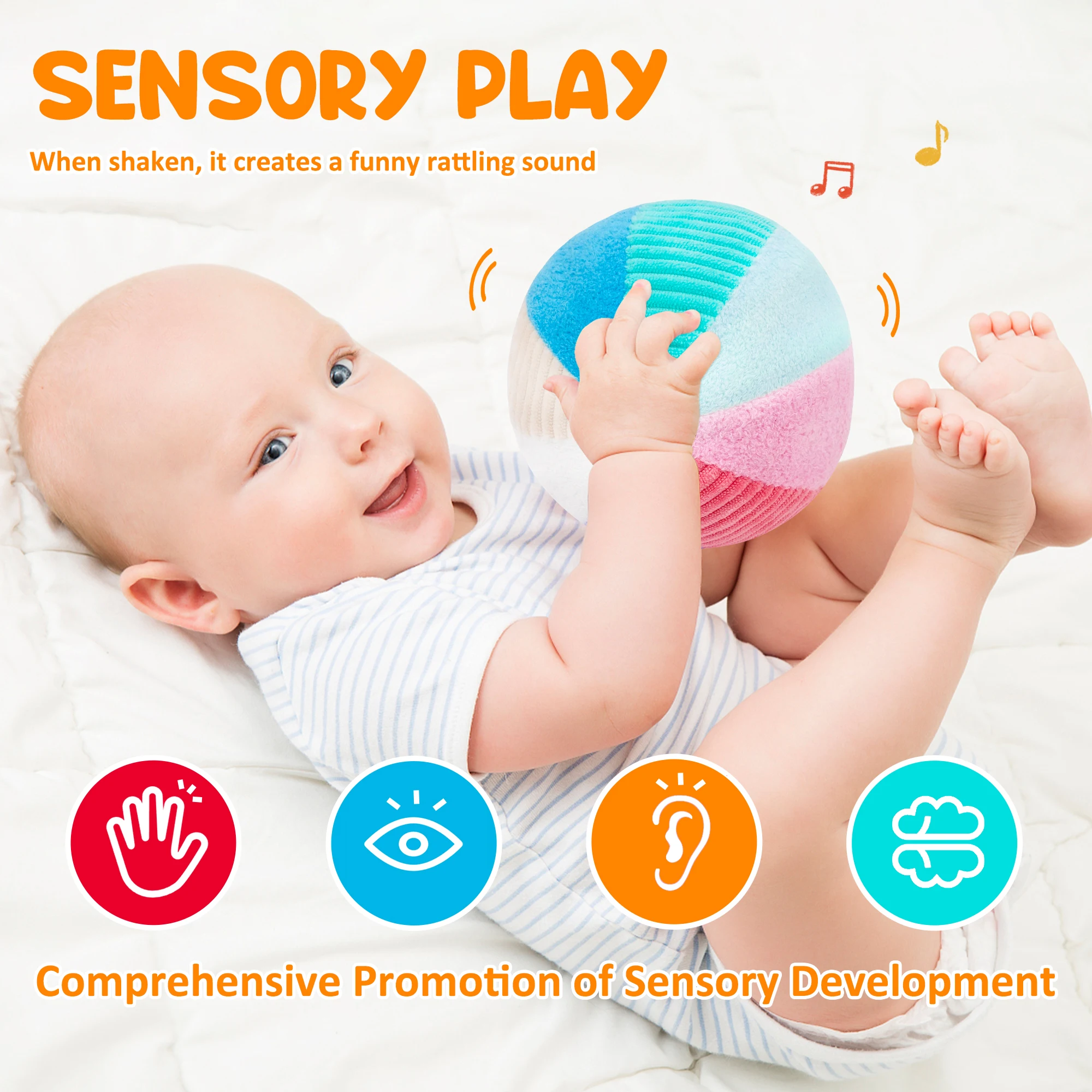 Leaderjoy Bóng Montessori Đồ chơi trẻ em Giáo dục sớm Bán buôn Đồ chơi trẻ em Montessori 3