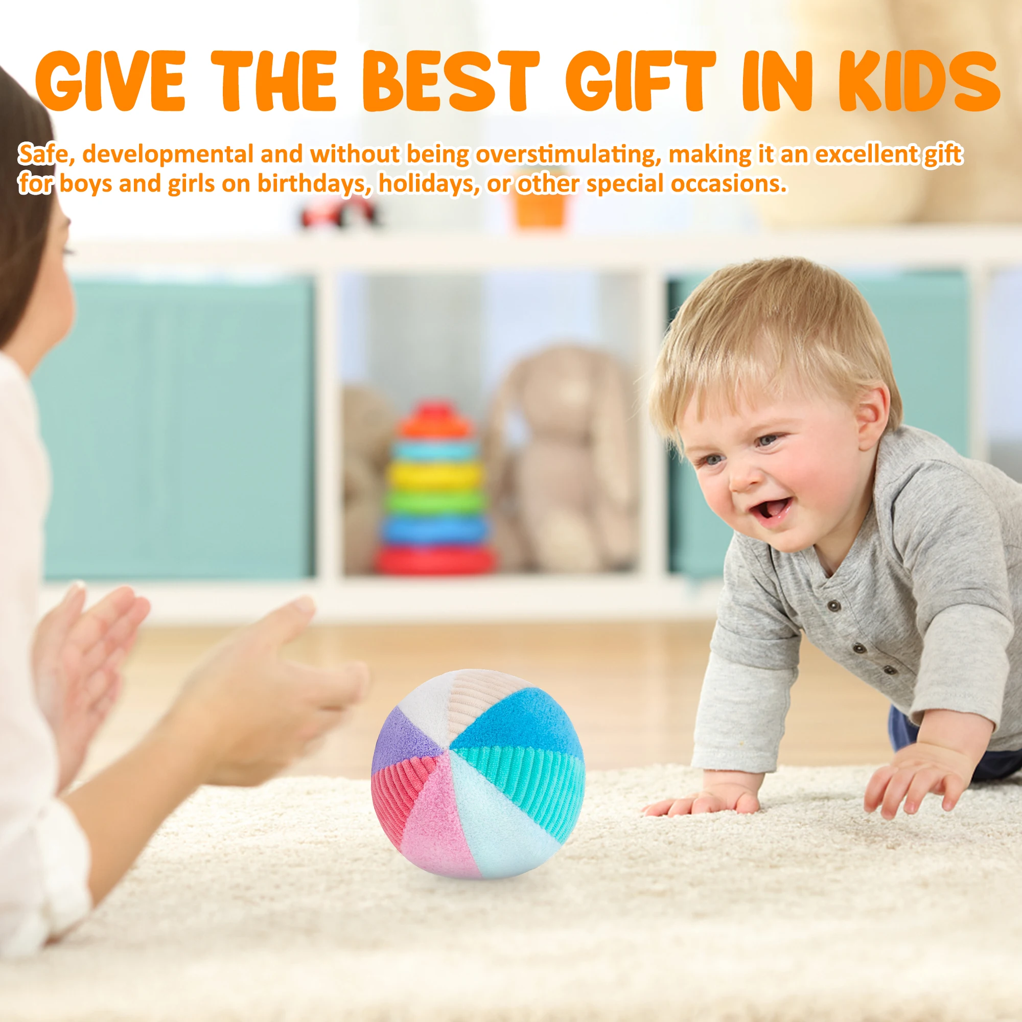 Leaderjoy Bóng Montessori Đồ chơi trẻ em Giáo dục sớm Bán buôn Đồ chơi trẻ em Montessori 6