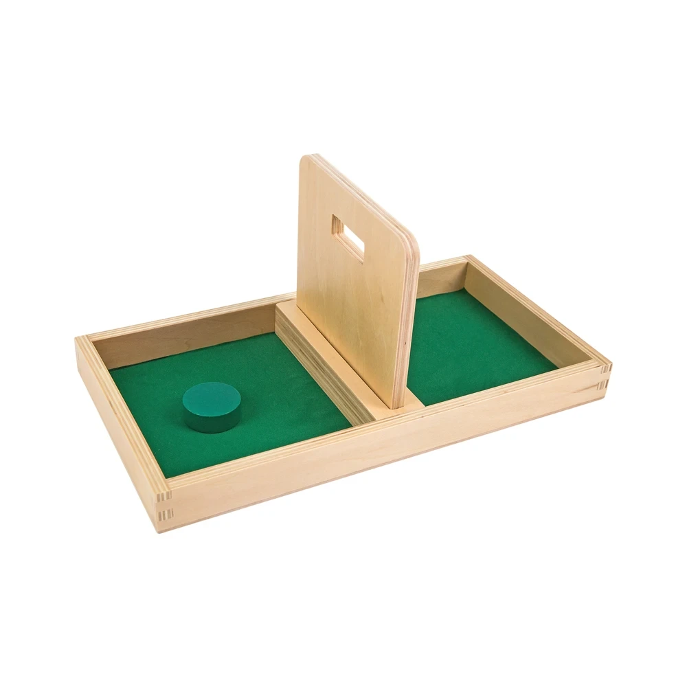 Montessori Baby Learning Board with Imbucare Disc - Wooden Toddler Toy 1
