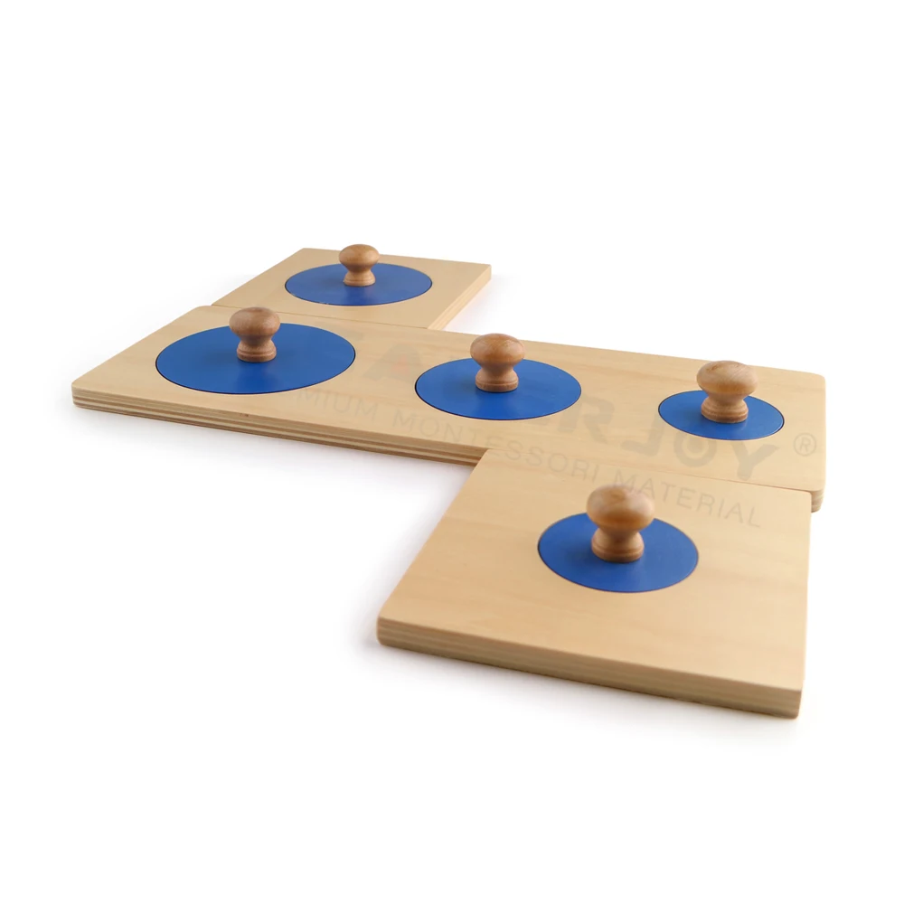 Đồ chơi giáo dục cho bé bằng gỗ: Câu đố hình học Montessori 6