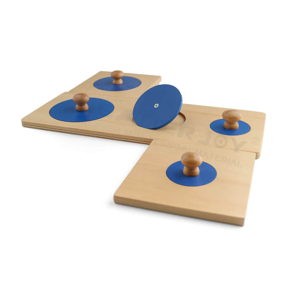 Đồ chơi giáo dục cho bé bằng gỗ: Câu đố hình học Montessori 7