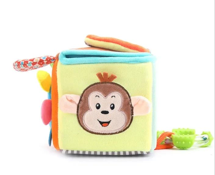 Soft Cloth Crinkle Book - Baby Learning Toy 1