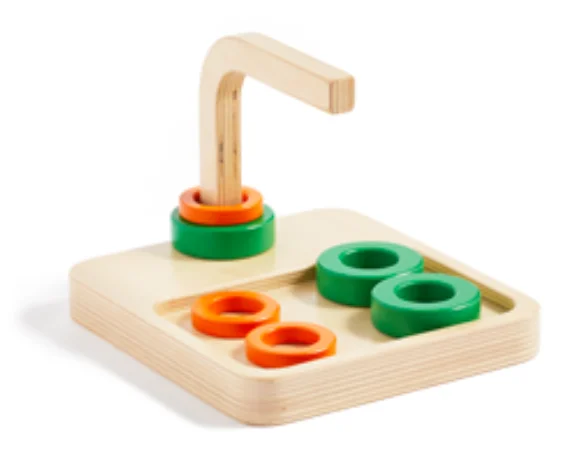 Đồ chơi trẻ em bằng gỗ màu tự nhiên - Bán buôn sản phẩm giáo dục bằng gỗ sồi 1