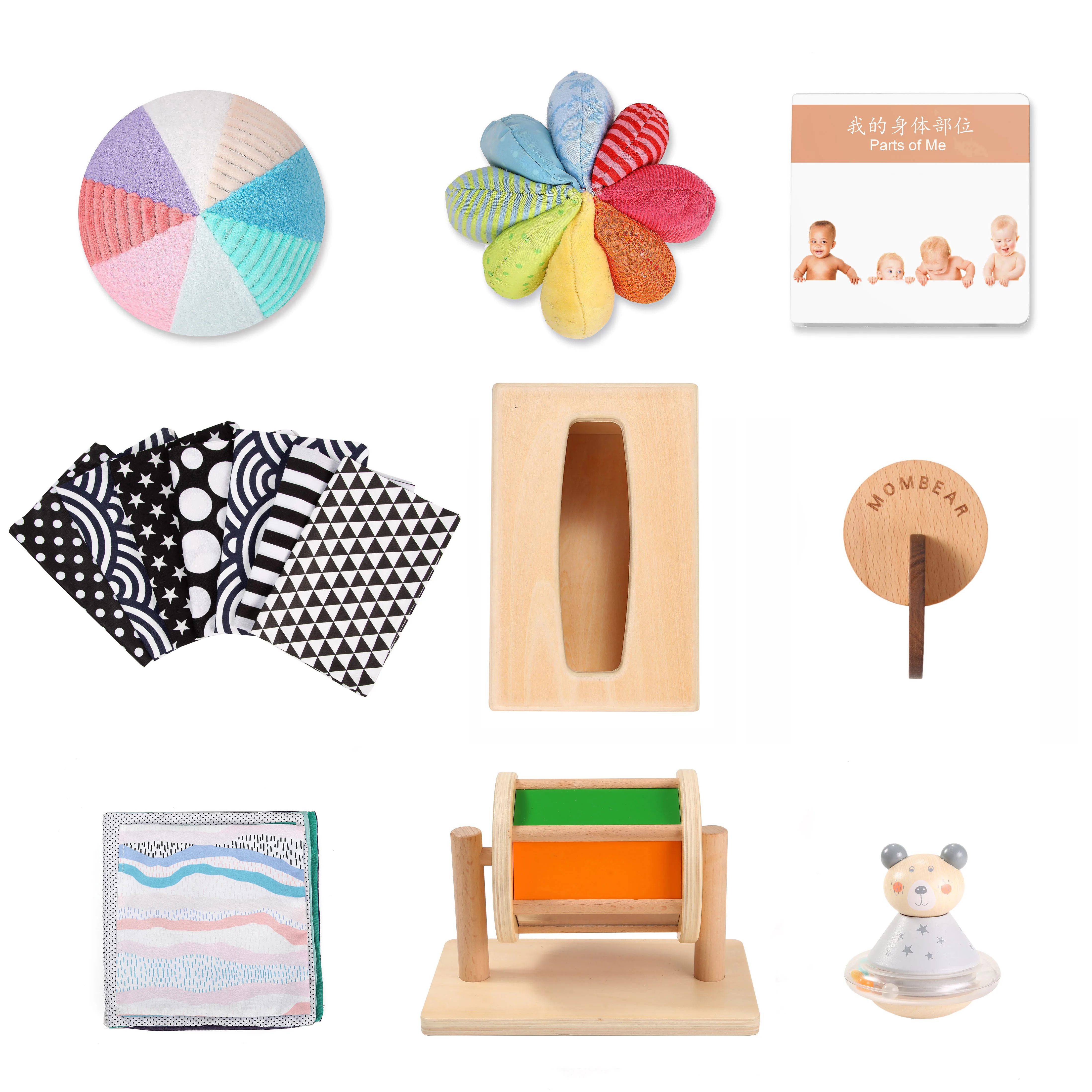 Wooden Montessori Educational Baby Toy Set - Made In China 5