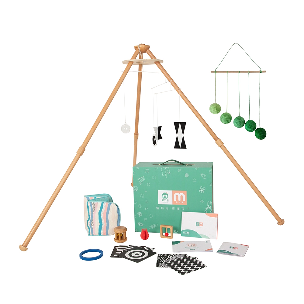 Hộp đăng ký bằng gỗ Montessori dành cho trẻ 0-12 tháng 1