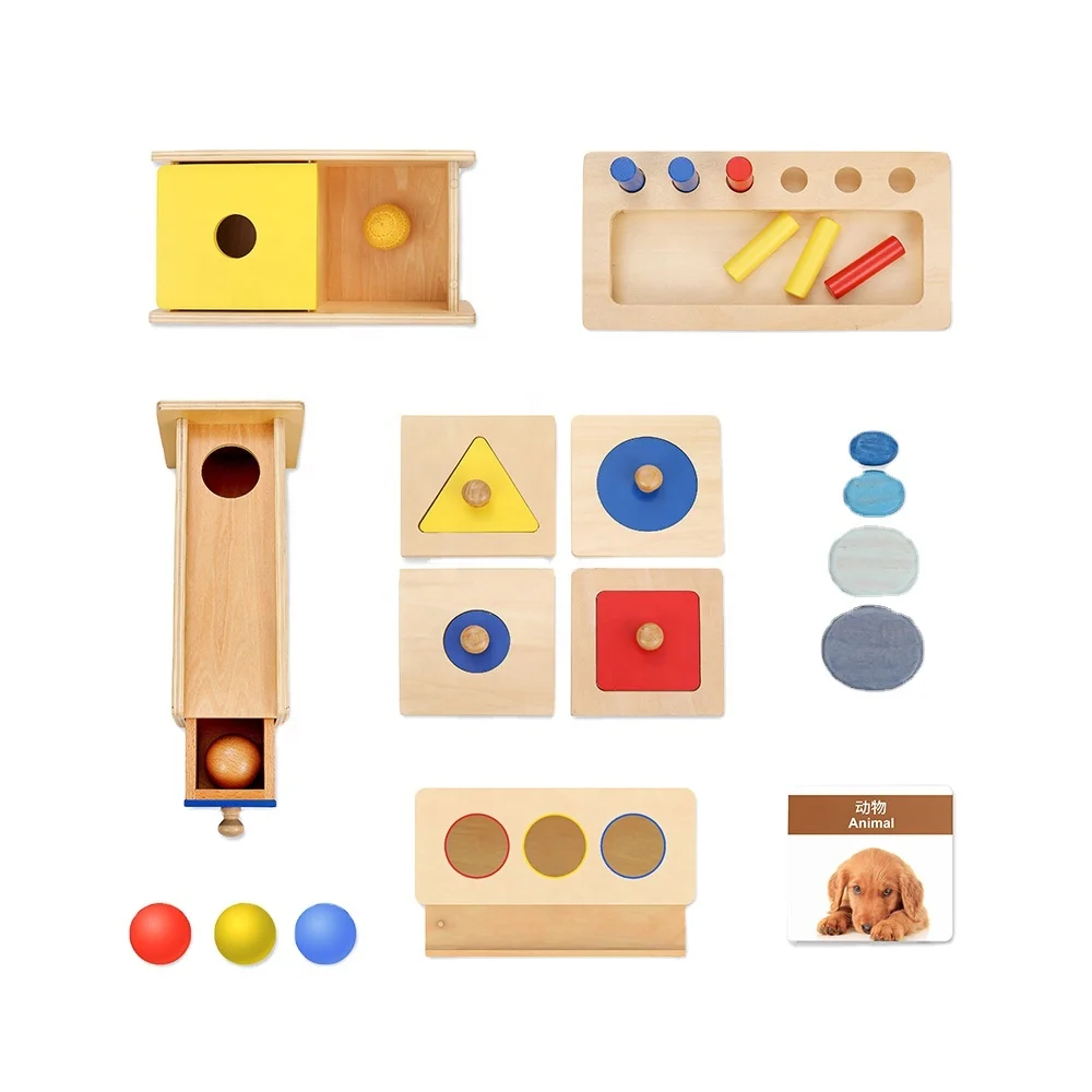 Caja de actividades Montessori de madera para niños de 11 a 12 años de aprendizaje educativo 3
