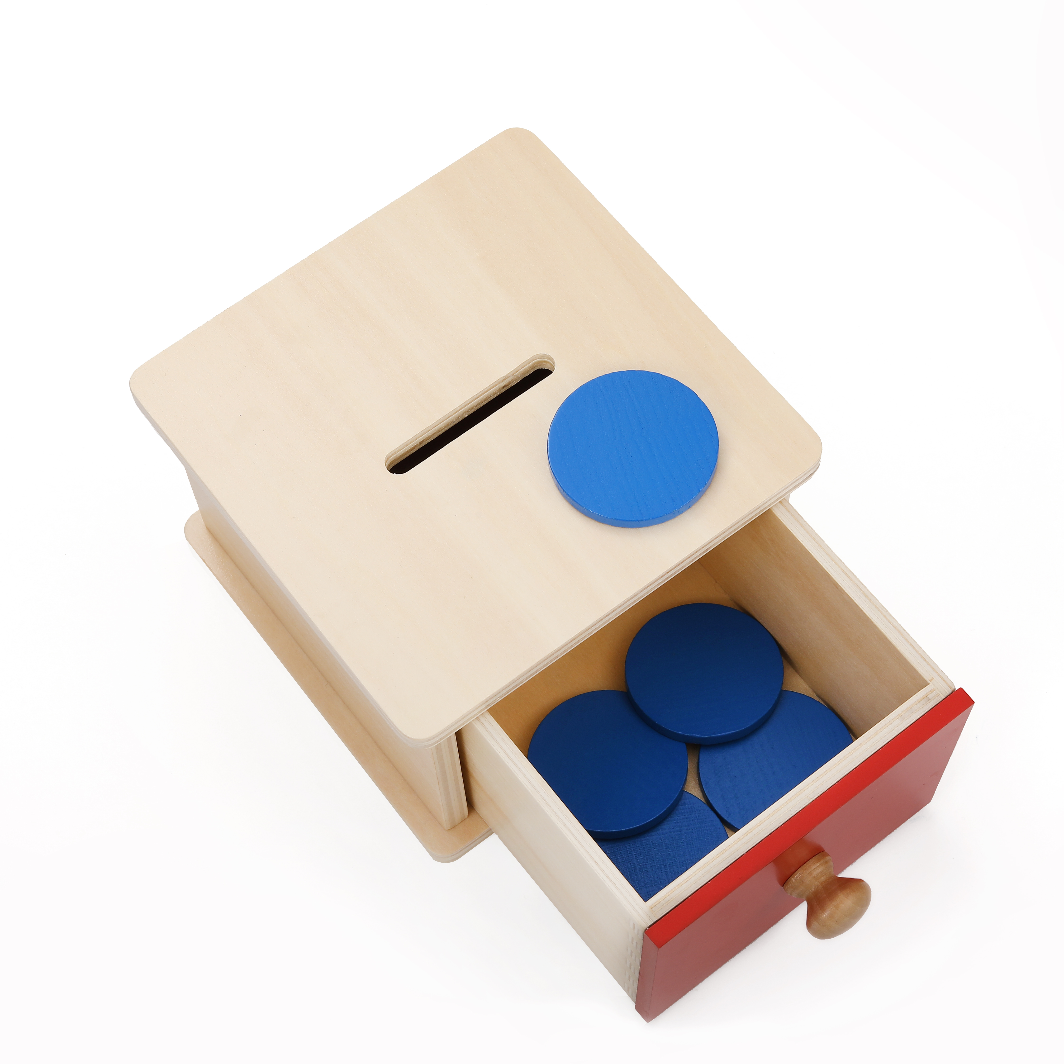 Juguetes educativos de madera para bebés Montessori - Caja de suscripción de aprendizaje 4