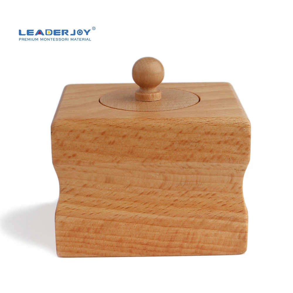 Khối trụ gỗ Montessori dành cho giáo dục sớm 3