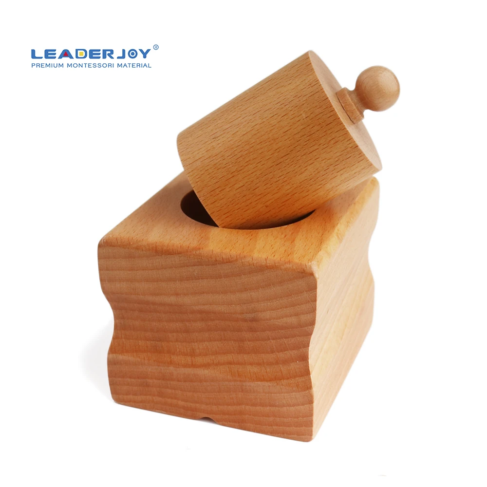 Khối trụ gỗ Montessori dành cho giáo dục sớm 6