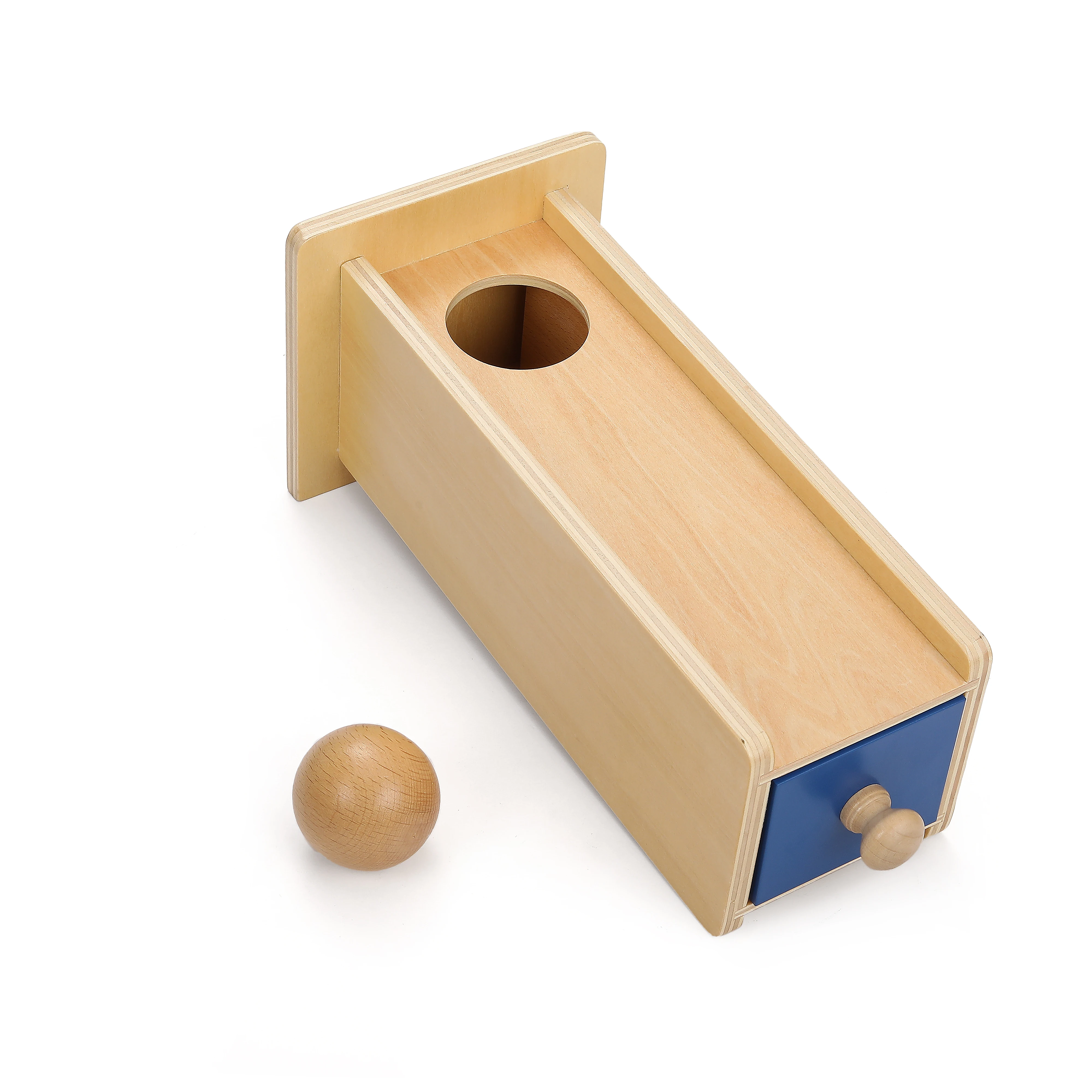 Montessori Toddler Object Permanence Box - Wooden Educational Toy 7