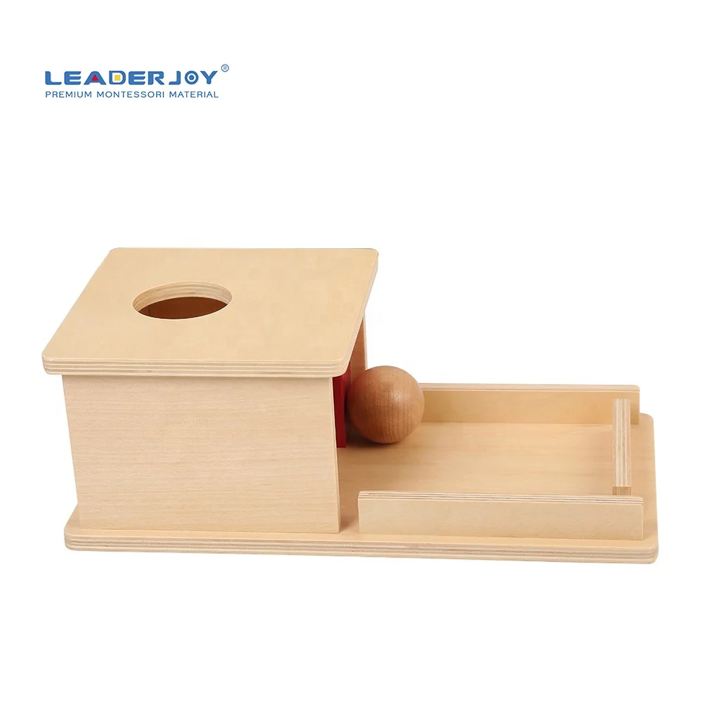 Montessori Toddler Object Permanence Box - Wooden Educational Toy 5