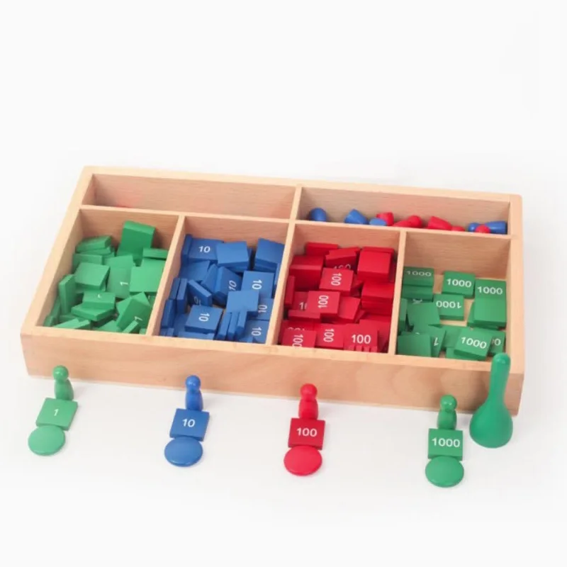 Trò chơi tem phiên bản quốc tế Montessori dành cho giáo dục sớm 2