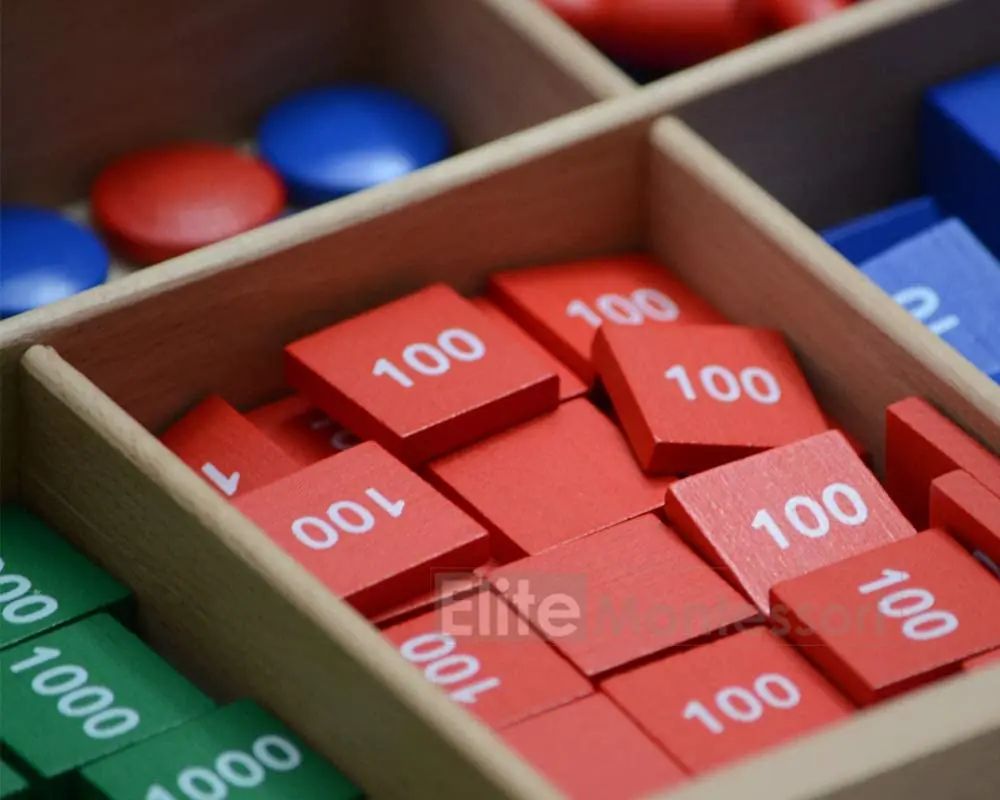 Trò chơi tem phiên bản quốc tế Montessori dành cho giáo dục sớm 4