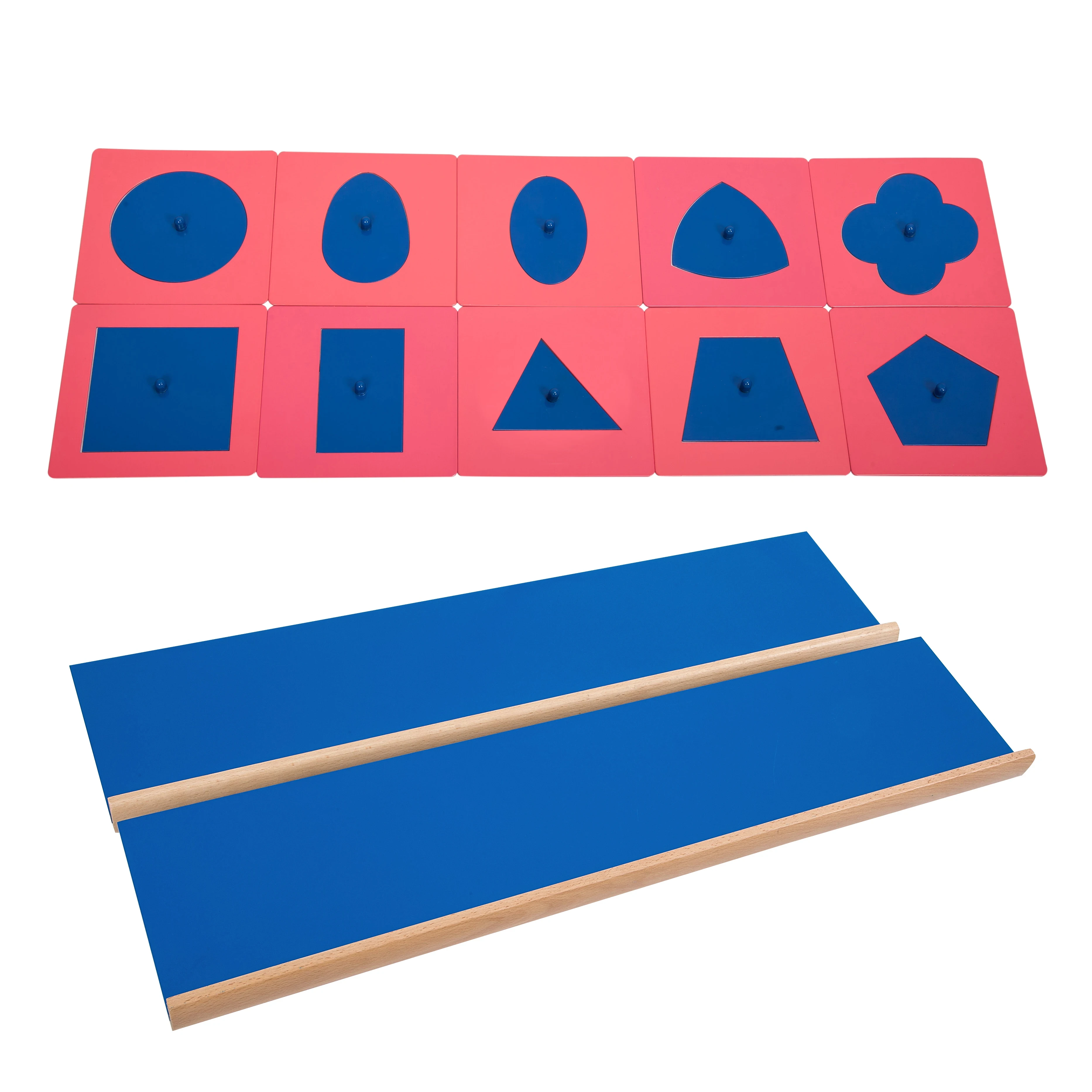 Bộ đồ chơi kim loại Montessori cho việc học ngôn ngữ của trẻ 1