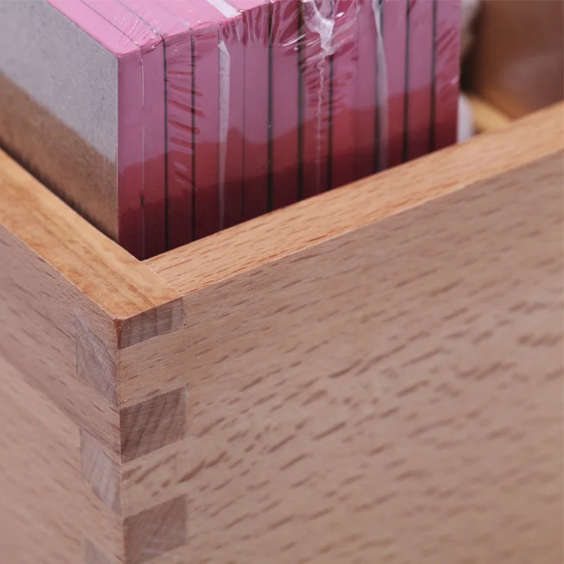 Montessori Lower & Chữ in hoa bằng giấy nhám cho trẻ em 6