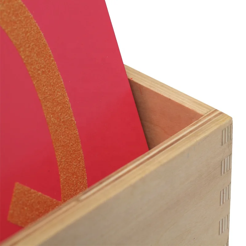 Hộp đựng chữ bằng giấy nhám Montessori Capital Case - LeaderJoy 3