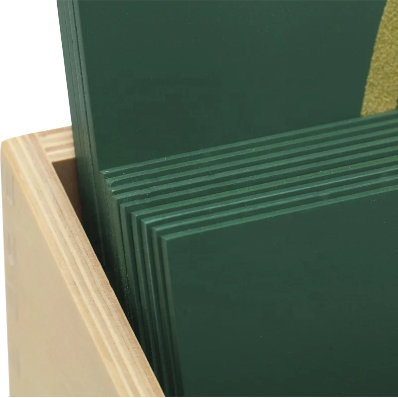 Juguete de madera cursiva minúscula Montessori con caja de letras dobles 5