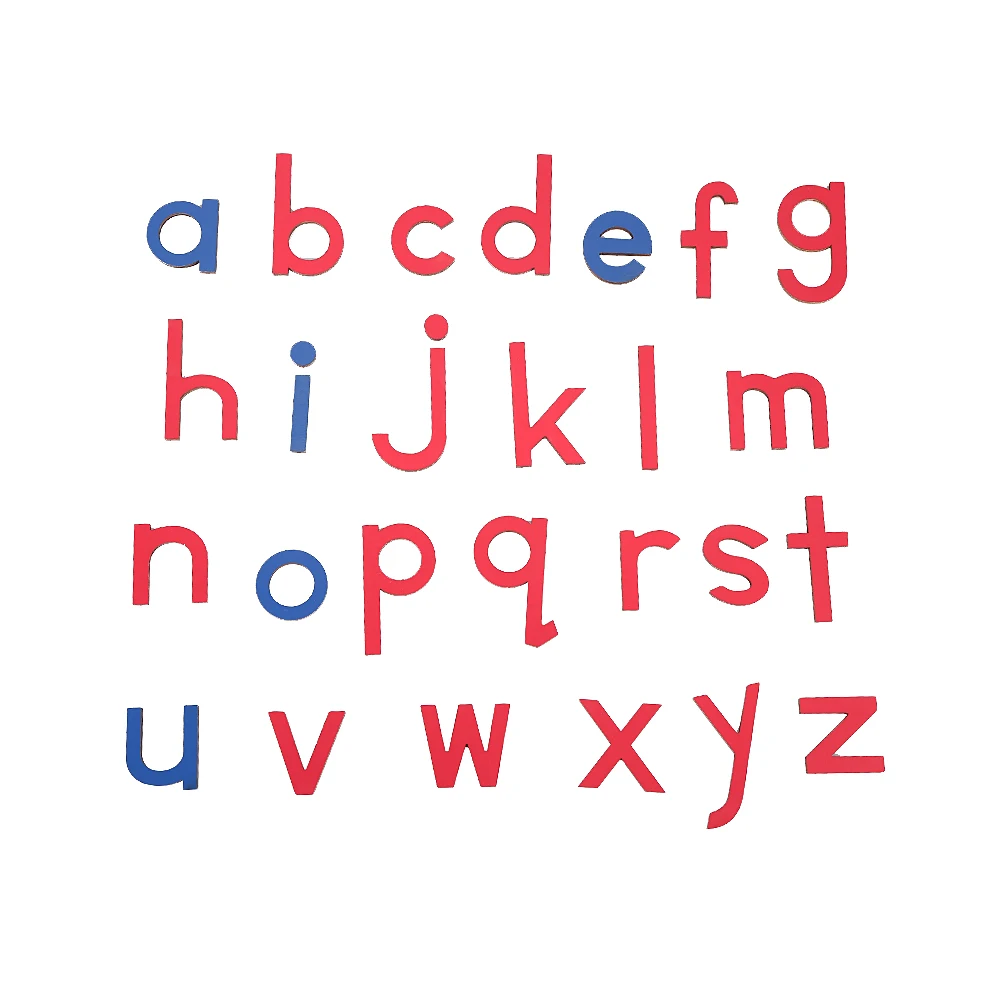 Bán buôn đồ chơi giáo dục bảng chữ cái gỗ cho trẻ em Montessori 5