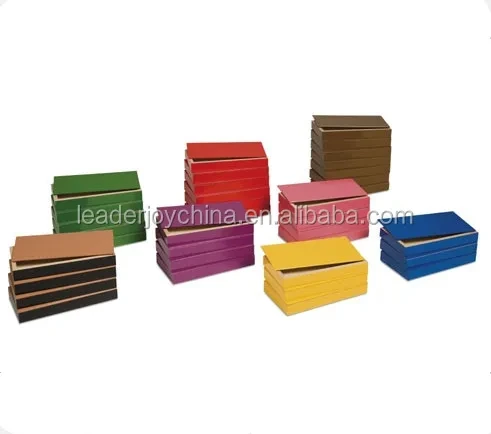 Montessori Grammar Filling Boxes: Wooden Educational Toys 1