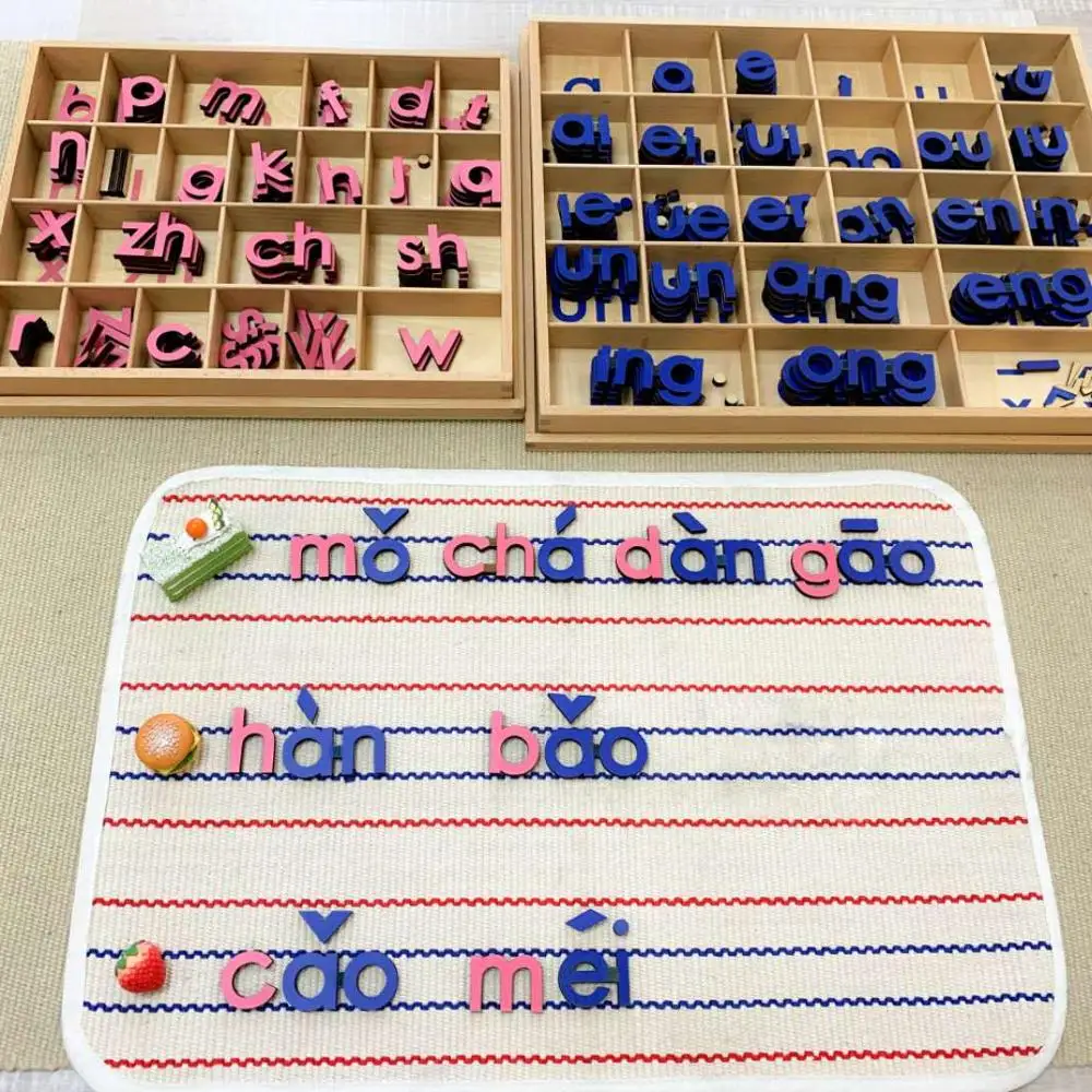 Giáo cụ Ngôn ngữ Montessori - Thảm giáo dục cho bé 2