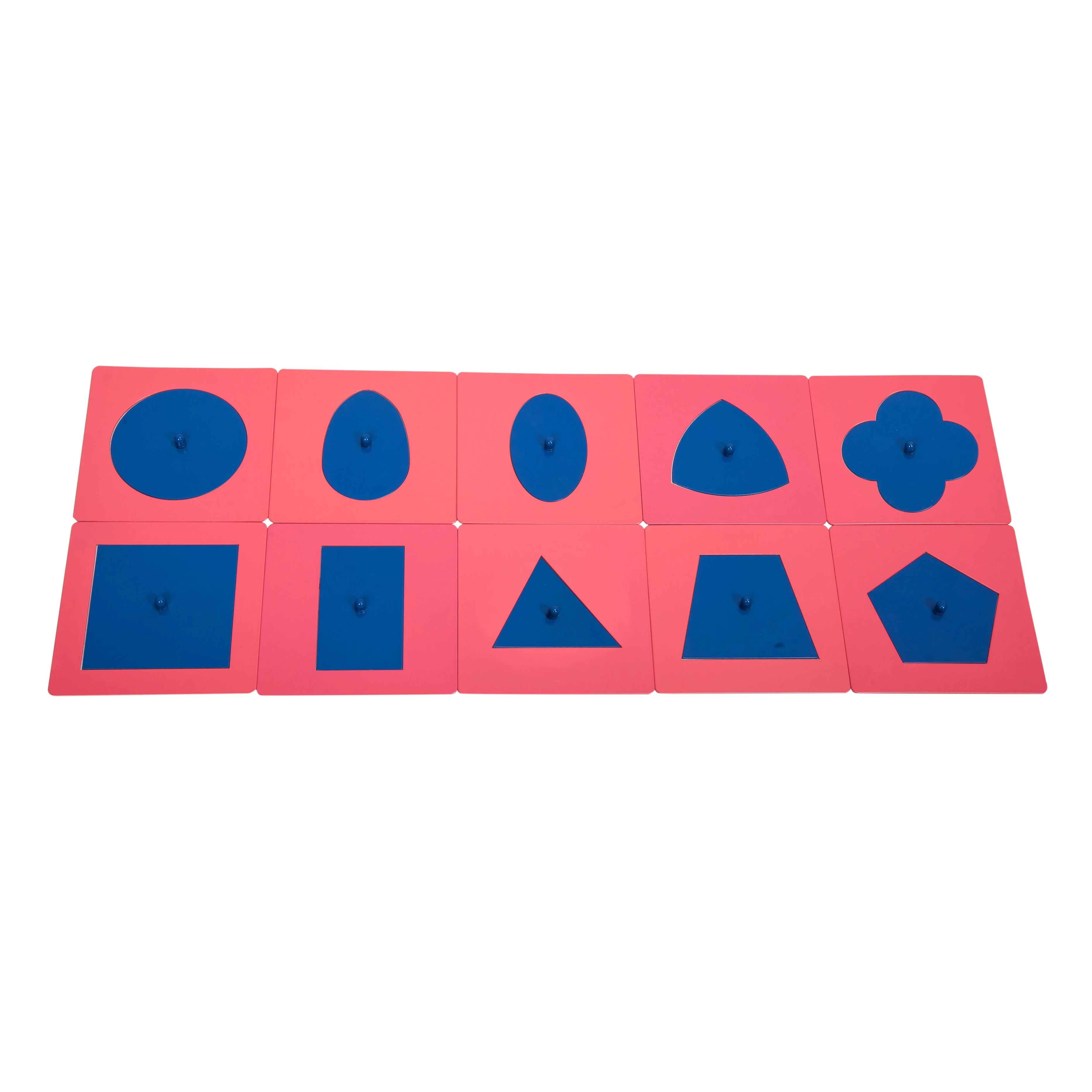 Montessori Language Metal Insets for Kindergarten - Educational Toys 1