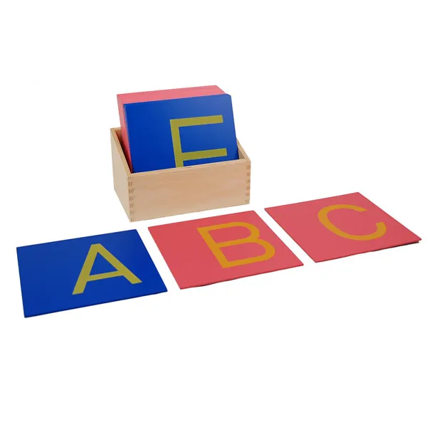 Khay giấy nhám Montessori bằng gỗ - Đồ chơi giáo dục cho trường mầm non 5